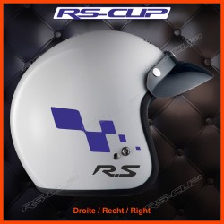 Sticker RS STYLE pour casque RENAULT SPORT