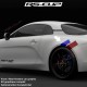 BLUE RED stripe decals kit for ALPINE A110 A110S PURE LEGEND