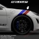 BLUE RED stripe decals kit for ALPINE A110 A110S PURE LEGEND