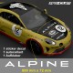 1 decal 80 cm ALPINE for A110