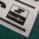 2 sticker decals DUCELLIER 28 cm for ALPINE RENAULT