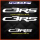 C3RS 3 decals kit for Renault CLIO 3 RS