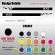 RS PERFORMANCE decals kit for Renault CLIO 3 RS