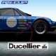 2 Aufkleber DUCELLIER 28 cm für ALPINE RENAULT