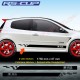 RS PERFORMANCE Seitenstreifen Aufkleber für RENAULT CLIO 3 RS