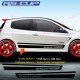TRACKDAY Seitenstreifen Aufkleber RENAULT CLIO 3 RS