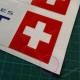 Lot de 2 stickers TISSOT 28 cm pour ALPINE RENAULT et Renault Gordini