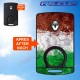 Sticker for 4 buttons Key RENAULT SPORT ITALIA TRICOLOUR