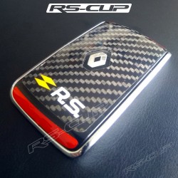 Sticker carte RENAULT SPORT RS carbon rouge Megane 4 RS coque clé