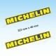 2 sticker decals MICHELIN 32 cm  for ALPINE RENAULT