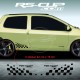 RACING CHEQUERED FLAG decals for Renault TWINGO