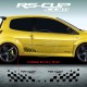 RACING CHEQUERED FLAG decals for Renault TWINGO