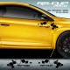 DIAMOND RACING Seitenstreifen Aufkleber für RENAULT MEGANE 4 RS