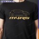 Men Tshirt MEGANE 4 RS Renault Sport Black Gold
