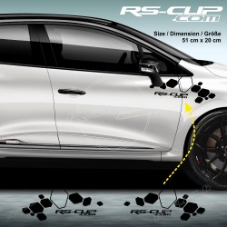 DIAMOND RACING decals for Renault CLIO 3 RS