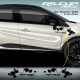 DIAMOND RACING Seitenstreifen Aufkleber für RENAULT CAPTUR