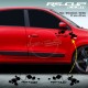 DIAMOND RACING Seitenstreifen Aufkleber für RENAULT TWINGO RS