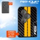 Sticker Clé 3 boutons RENAULT SPORT look carbone sans logos