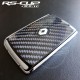 Sticker for 4 buttons Key RENAULT SPORT CARBON look and grey RS-CUP logo