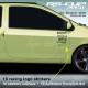 TWINGO Aufkleber racing pack 10 logo RENAULT SPORT MICHELIN RS-CUP ELF RACING DIRECT