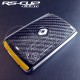 Sticker Clé 4 boutons RENAULT SPORT CARBONE et LOGO RS-CUP GRIS
