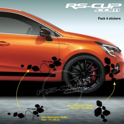 RS DESIGN decals for Renault CLIO 2 RS