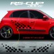 RS DESIGN decals for Renault TWINGO