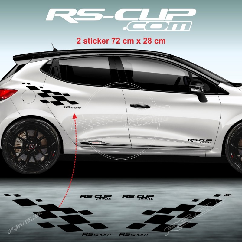 RS-SPORT decals for Renault CLIO 4 RS