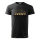 Männer T-Shirt ALPINE A110 PURE LEGENDE PREMIERE EDITION schwartz und golden