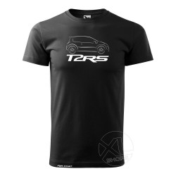 Männer T-Shirt TWINGO 2 RS RENAULT SPORT schwarz und weiss