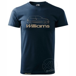 Männer T-Shirt RENAULT CLIO WILLIAMS marineblau und golden