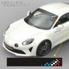 Windshield decal ALPINE A110 TRACKDAY