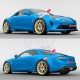 BLUE RED stripe decals kit for ALPINE A110 A110S PURE LEGEND
