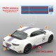 MARTINI RACING stripe sticker decal  for ALPINE A110