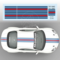 Aufkleber MARTINI RACING für  ALPINE A110
