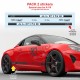 Alpine A110 sticker Sport side skirt sticker decals