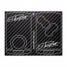 Carbon Look sticker 4 buttons Key for ALPINE A110 RAGNOTTI