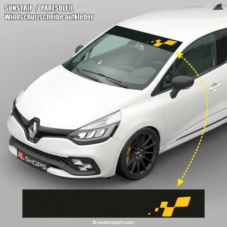 Windschutzscheibe aufkleber RENAULT SPORT symbol