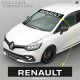 Windschutzscheibe aufkleber RENAULT für Clio Megane Twingo Captur