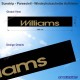 Paresoleil logo WILLIAMS pour RENAULT CLIO 16s