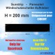 Rally Windschutzscheibe aufkleber RENAULT SPORT breit 20 cm