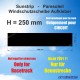Rally windshield decal RENAULT SPORT wide 25 cm