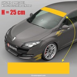 Rally windshield decal RENAULT SPORT wide 25 cm