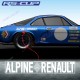 Aufkleber Startnummer TYPE 1 für ALPINE RENAULT