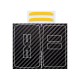 DACIA EXTREME Aufkleber für 2 Tasten Schlüssel Carbon-Look For new logo DACIA