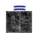 DACIA EXTREME Sticker for 2 buttons Key forged carbon look