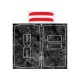 DACIA EXTREME Sticker for 2 buttons Key forged carbon look