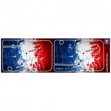 Sticker Clé 3 boutons RENAULT SPORT tricolore
