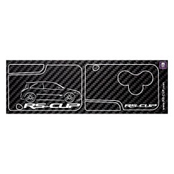 Sticker for 3 buttons Key  MEGANE 2 RS RENAULT SPORT
