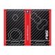 Red Carbon Look sticker 4 buttons Key for Clio 4 Megane 3 Scenic 3 Captur